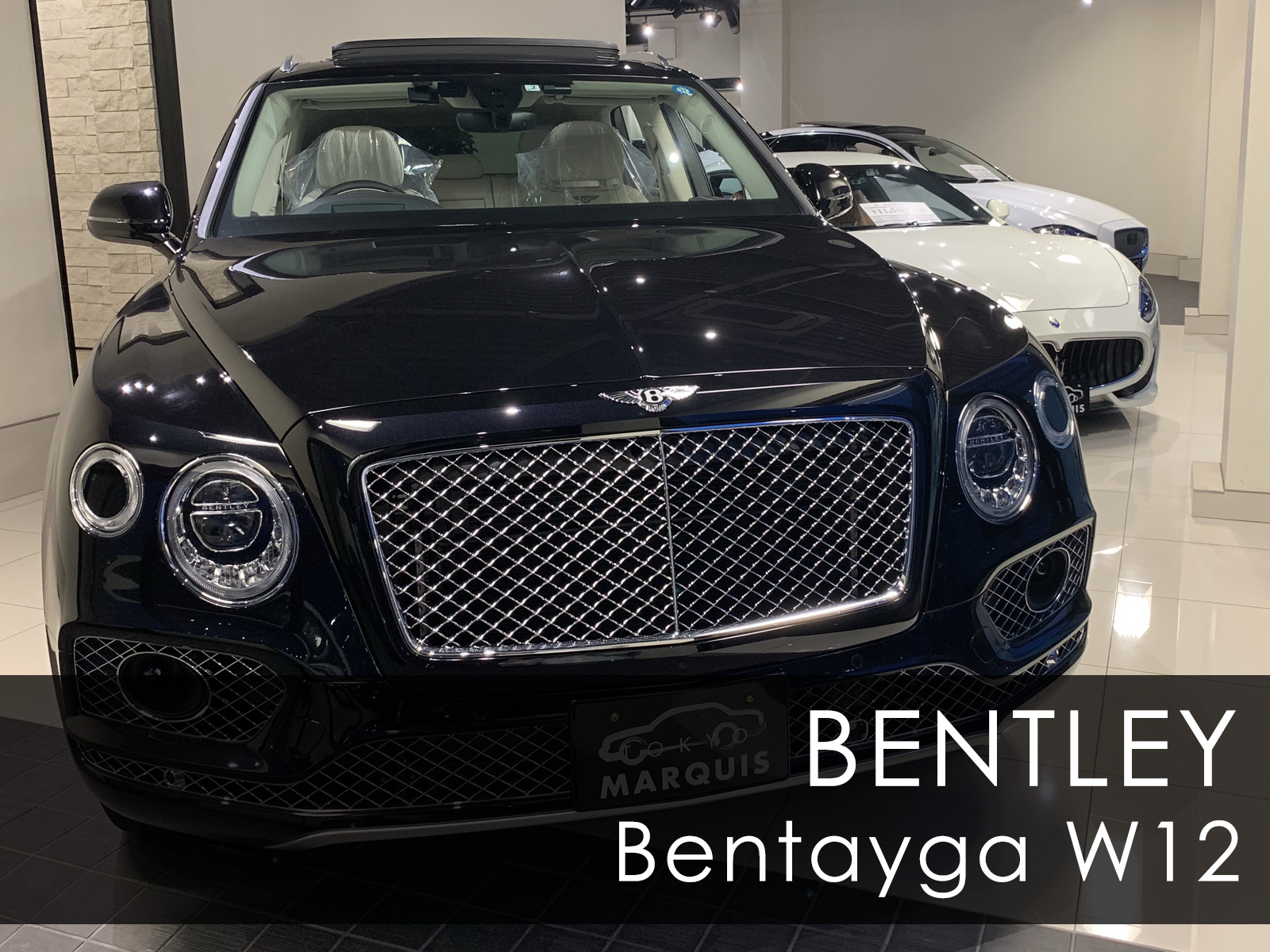 ベントレーSUV ベンテイガ(ベンタイガー)W12 オニキスブラック 購入販売はマーキーズ/東京へ!【中古車情報/価格/即納】
