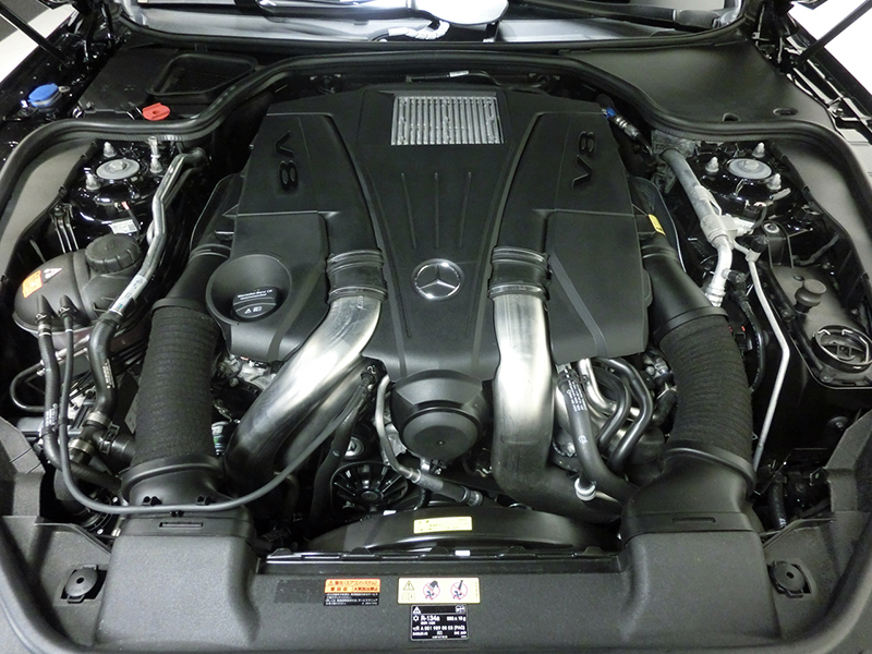 メルセデスベンツ SL 550 エンジン