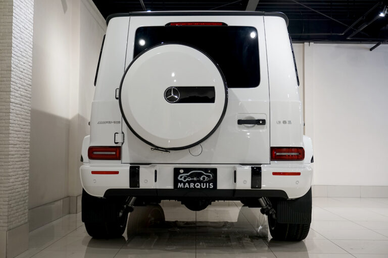 2023年式 メルセデスAMG G63 manufakturプログラム+ ダーク ナイトパッケージ オパリスホワイト MQ3822