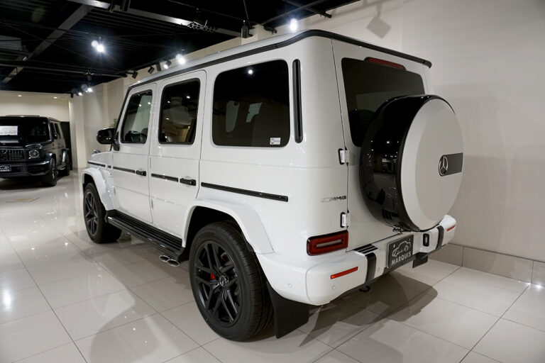 2023年式 メルセデスAMG G63 manufakturプログラム+ ダーク ナイトパッケージ オパリスホワイト MQ3822