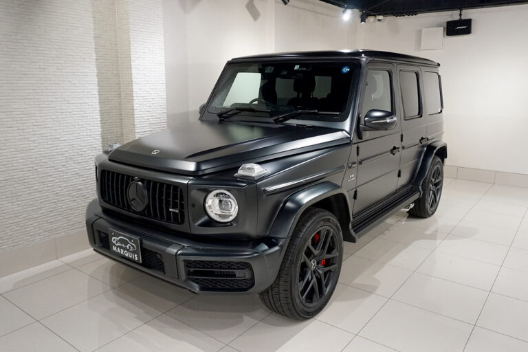 2022年式 メルセデスAMG G63 ダークマグノ マグノナイトブラック MQ3832