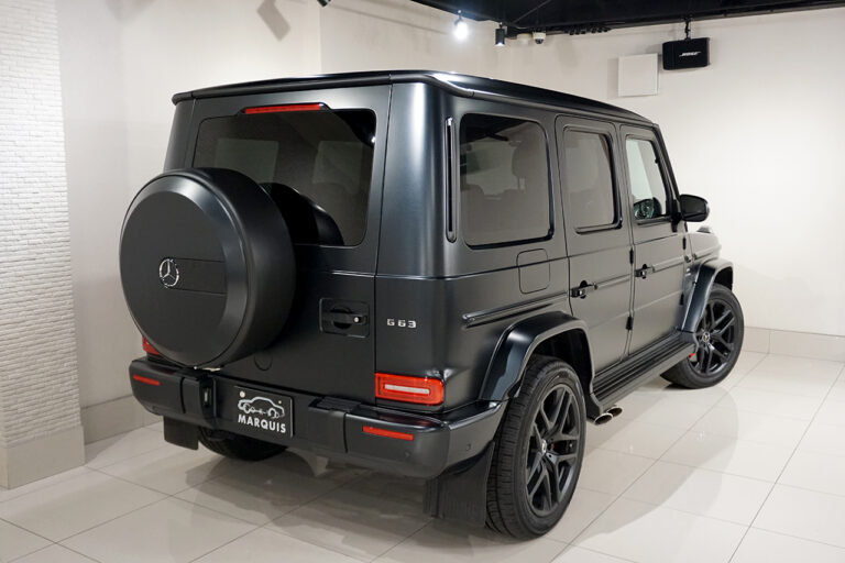 2022年式 メルセデスAMG G63 ダークマグノ マグノナイトブラック MQ3832