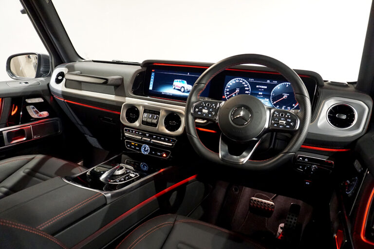 2022年式 メルセデスベンツ G350d AMGライン ダークステルス ラグジュアリーパッケージ セレナイトグレー MQ4167