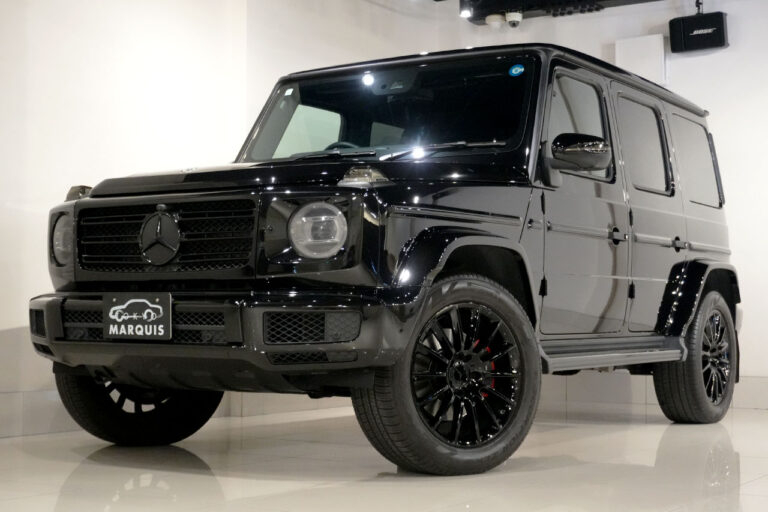 2023年式 メルセデスベンツ G400d ダークブラック manufakturプログラムプラス オブシディアンブラック MQ4235