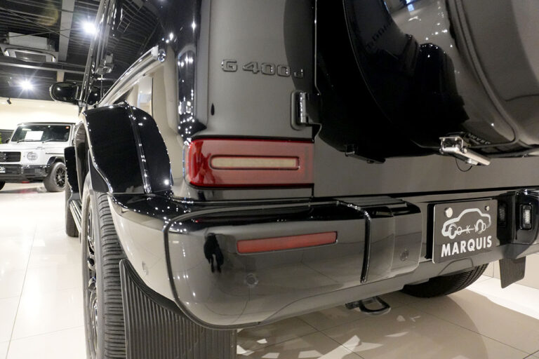 2023年式 メルセデスベンツ G400d ダークブラック manufakturプログラムプラス オブシディアンブラック MQ4235