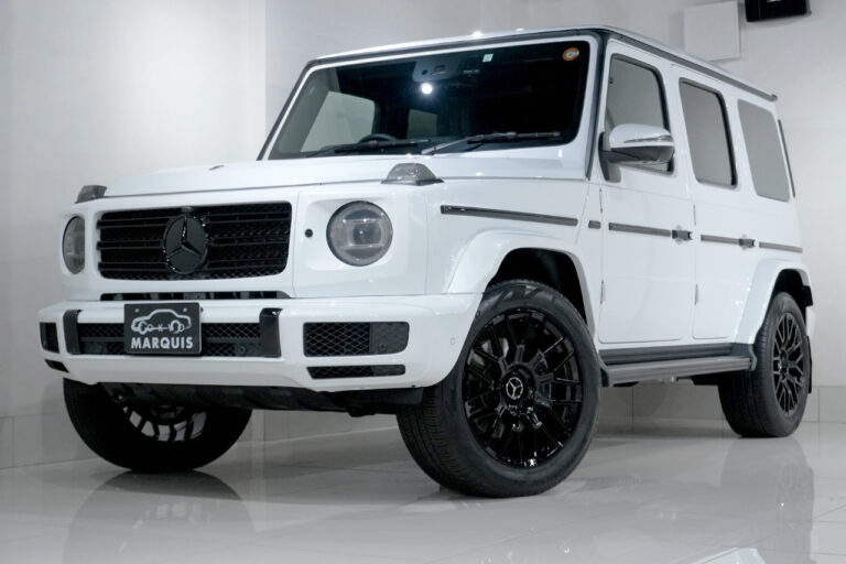 2023年式 メルセデスベンツ G400d ダークプラチナ manufakturプログラム AMGライン オパリスホワイト MQ4079