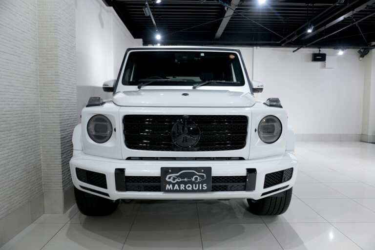 2023年式 メルセデスベンツ G400d ダークプラチナ manufakturプログラム AMGライン オパリスホワイト MQ4079