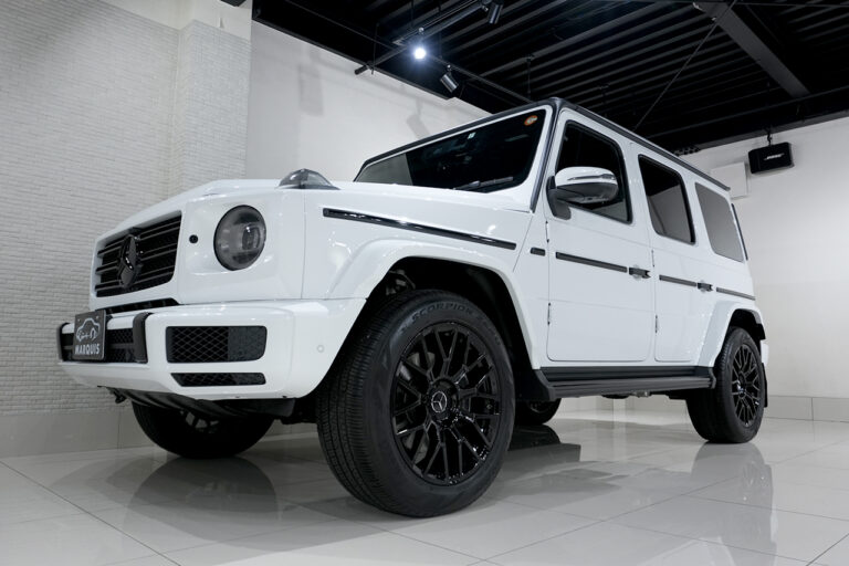2023年式 メルセデスベンツ G400d ダークプラチナ manufakturプログラム AMGライン オパリスホワイト MQ4079