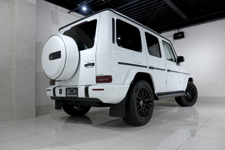 2023年式 メルセデスベンツ G400d ダークプラチナ manufakturプログラム AMGライン オパリスホワイト MQ4079