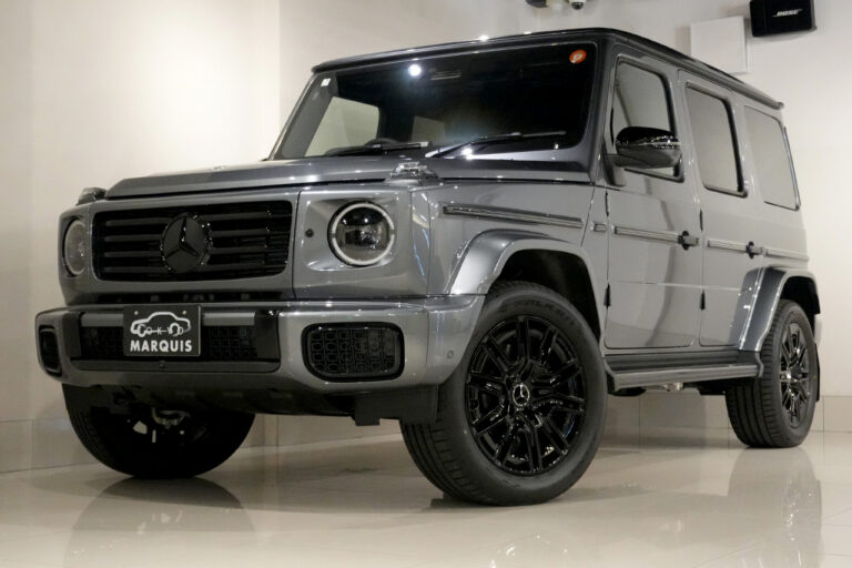 2025年式 メルセデスベンツ G450d ISG搭載モデル ダークステルス AMGライン MANUFAKTURプログラムプラス セレナイトグレー MQ4111