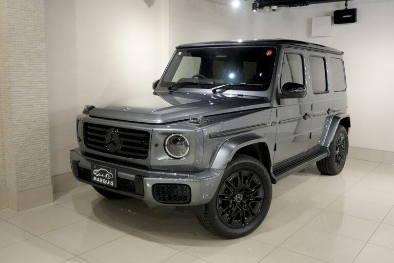 2025年式 メルセデスベンツ G450d ISG搭載モデル ダークステルス AMGライン MANUFAKTURプログラムプラス セレナイトグレー MQ4111