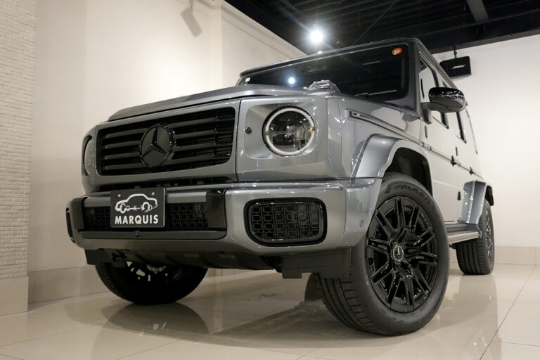 2025年式 メルセデスベンツ G450d ISG搭載モデル ダークステルス AMGライン MANUFAKTURプログラムプラス セレナイトグレー MQ4111