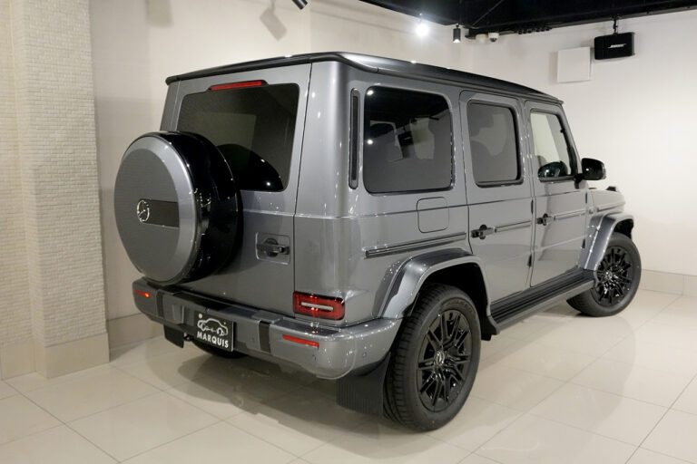 2025年式 メルセデスベンツ G450d ISG搭載モデル ダークステルス AMGライン MANUFAKTURプログラムプラス セレナイトグレー MQ4111