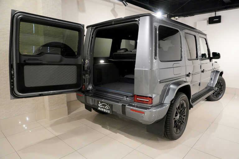 2025年式 メルセデスベンツ G450d ISG搭載モデル ダークステルス AMGライン MANUFAKTURプログラムプラス セレナイトグレー MQ4111