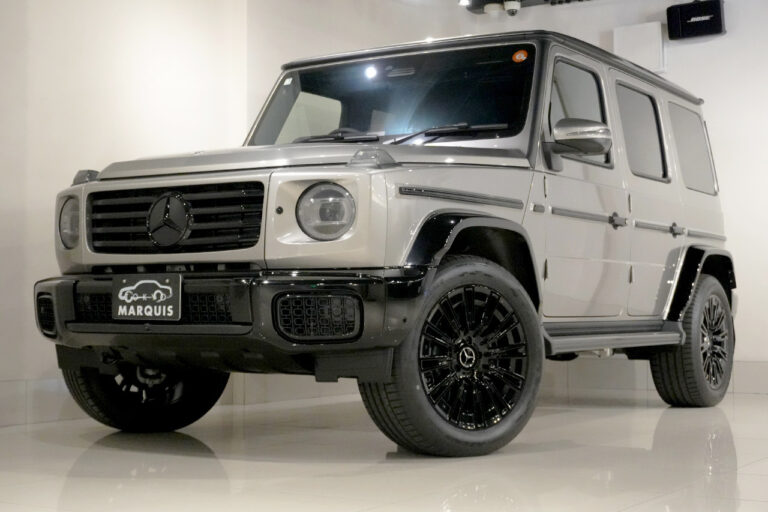 2025年式 メルセデスベンツ G450d ISG搭載モデル MANUFAKTURプログラム AMGライン モハーベシルバー MQ4063