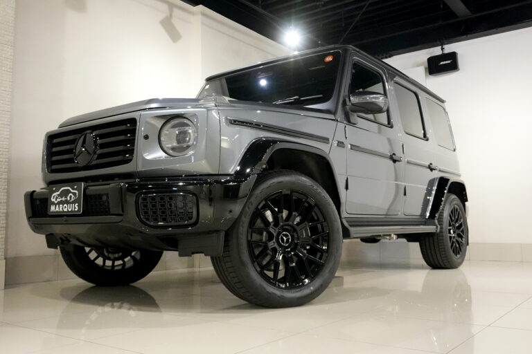 2025年式 メルセデスベンツ G450d ISG搭載モデル ダークステルス AMGライン MANUFAKTURプログラム セレナイトグレー MQ4049