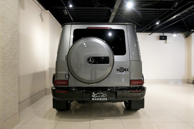 2025年式 メルセデスベンツ G450d ISG搭載モデル ダークステルス AMGライン MANUFAKTURプログラム セレナイトグレー MQ4049