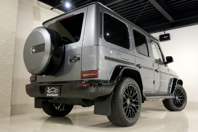 2025年式 メルセデスベンツ G450d ISG搭載モデル ダークステルス AMGライン MANUFAKTURプログラム セレナイトグレー MQ4049