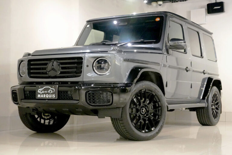 2025年式 メルセデスベンツ G450d ISG搭載モデル ダークステルス AMGライン MANUFAKTURプログラム セレナイトグレー MQ4049