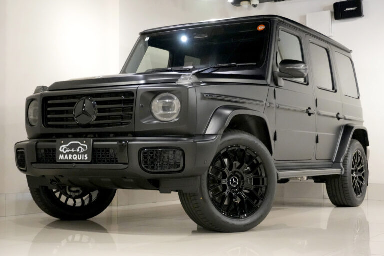 2025年式 メルセデスベンツ G450d ソルトブラック AMGライン MANUFAKTURプログラムプラス オブシディアンブラック MQ4045