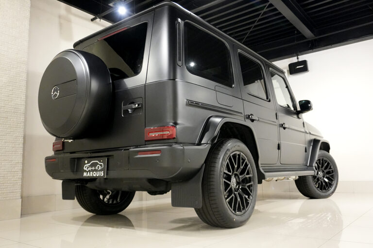 2025年式 メルセデスベンツ G450d ソルトブラック AMGライン MANUFAKTURプログラムプラス オブシディアンブラック MQ4045