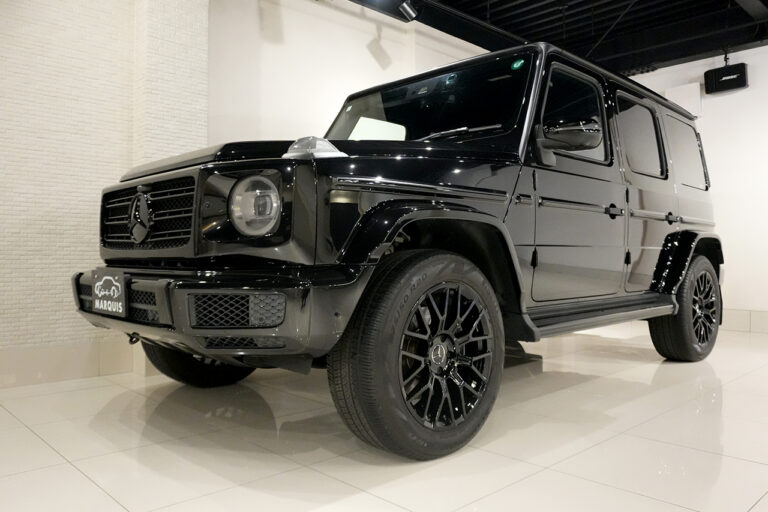 2021年式 メルセデスベンツ G350d maqspeed 9 ダークブラック オブシディアンブラック MQ4082