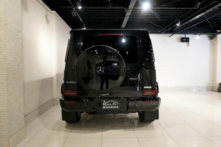 2023年式 メルセデスベンツ G400d Gmanufakturプログラム ダークブラック AMGライン オブシディアンブラック MQ4090