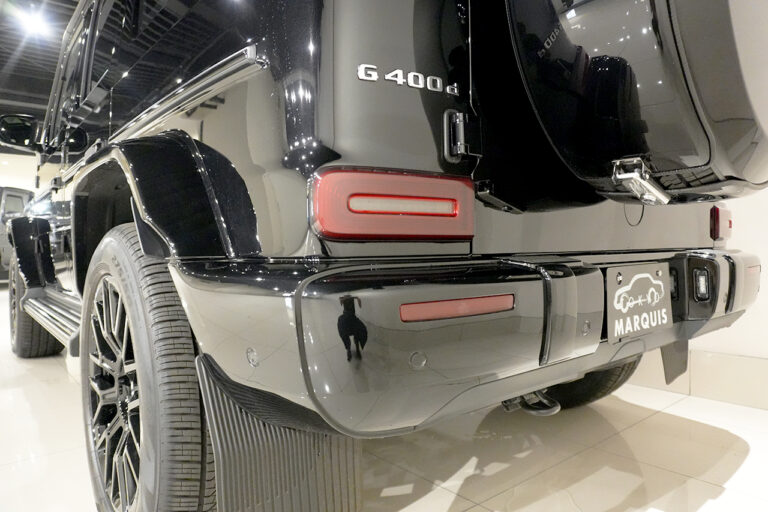 2023年式 メルセデスベンツ G400d ダークブラック Gmanufakturプログラム オブシディアンブラック MQ4102