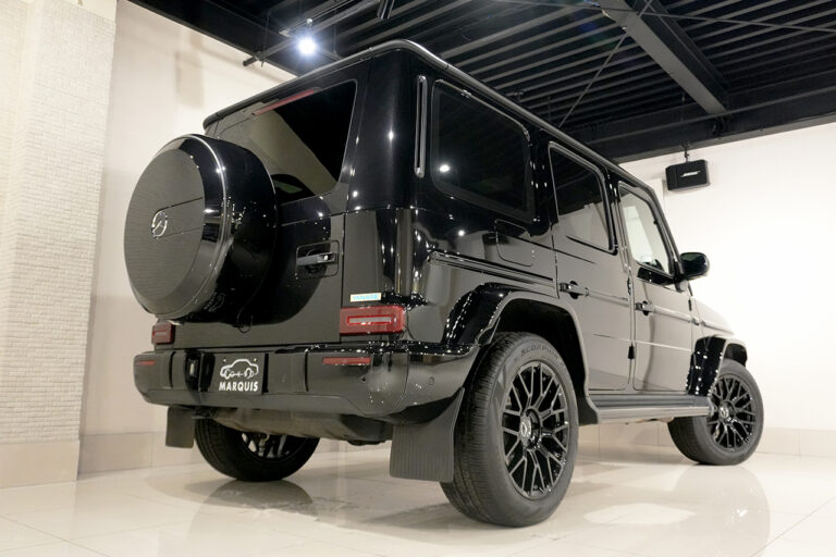 2023年式 メルセデスベンツ G400d ダークブラック Gmanufakturプログラム オブシディアンブラック MQ4102