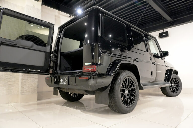 2023年式 メルセデスベンツ G400d ダークブラック Gmanufakturプログラム オブシディアンブラック MQ4102