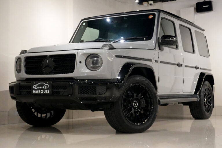 2023年式 メルセデスベンツ G400d ダークブラック AMGライン Gmanufakturプログラム ステルスグレー MQ4104