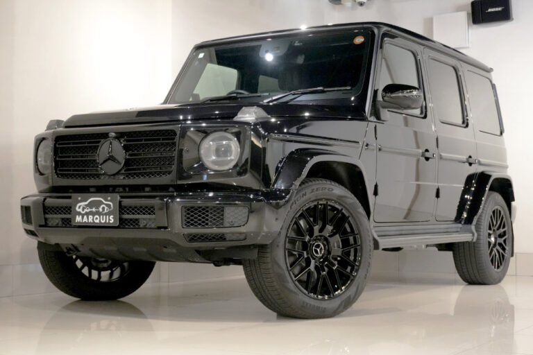 2023年式 メルセデスベンツ G400d ダークブラック AMGライン Gmanufakturプログラム オブシディアンブラック MQ4104