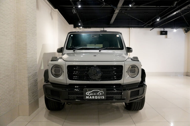 2023年式 メルセデスベンツ G400d ダークブラック AMGライン Gmanufakturプログラム ステルスグレー MQ4104