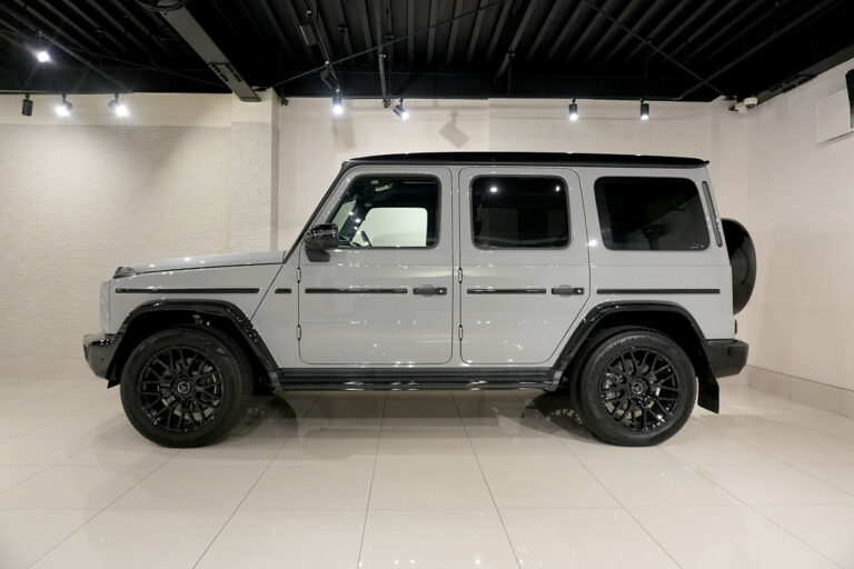2023年式 メルセデスベンツ G400d ダークブラック AMGライン Gmanufakturプログラム ステルスグレー MQ4104