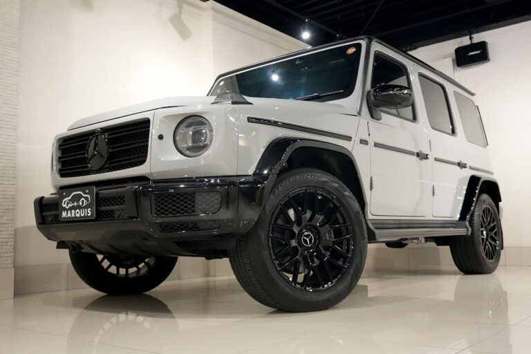 2023年式 メルセデスベンツ G400d ダークブラック AMGライン Gmanufakturプログラム ステルスグレー MQ4104