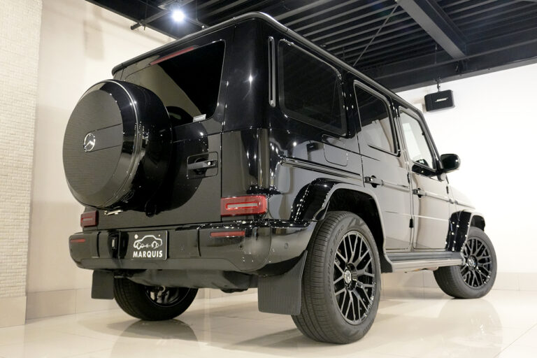 2023年式 メルセデスベンツ G400d ダークブラック AMGライン Gmanufakturプログラム オブシディアンブラック MQ4104