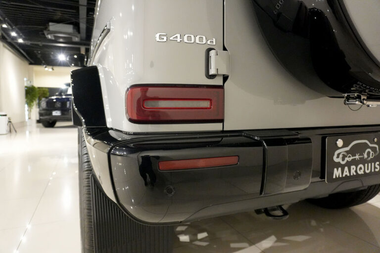 2023年式 メルセデスベンツ G400d ダークブラック AMGライン Gmanufakturプログラム ステルスグレー MQ4104