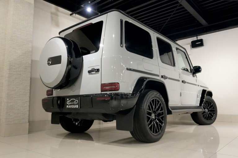 2023年式 メルセデスベンツ G400d ダークブラック AMGライン Gmanufakturプログラム ステルスグレー MQ4104