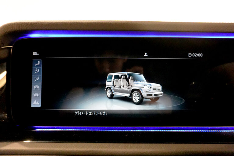 2023年式 メルセデスベンツ G400d ダークブラック AMGライン Gmanufakturプログラム オブシディアンブラック MQ4104