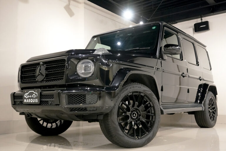 2023年式 メルセデスベンツ G400d ダークブラック Gmanufakturプログラム+ AMGライン オブシディアンブラック MQ4105