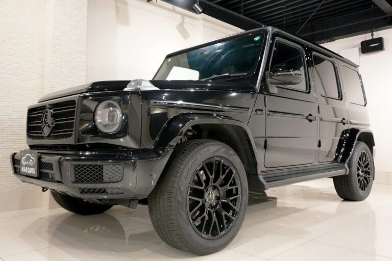 2023年式 メルセデスベンツ G400d ダークブラック Gmanufakturプログラム+ AMGライン オブシディアンブラック MQ4105