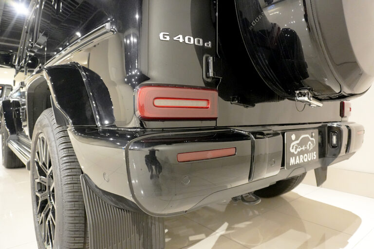 2023年式 メルセデスベンツ G400d ダークブラック Gmanufakturプログラム+ AMGライン オブシディアンブラック MQ4105