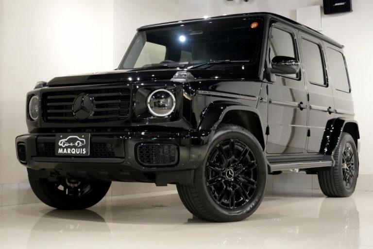 2025年式 メルセデスベンツ G450d MANUFAKTURプログラムプラス AMGライン ナイトパッケージ オブシディアンブラック MQ4109