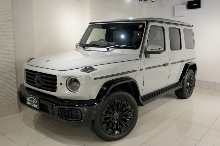 2025年式 メルセデスベンツ G450d ステルスグレーPKG AMGライン MANUFAKTURプログラム+ ナイトPKG MQ4110