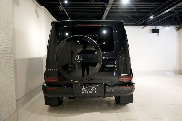 2023年式 メルセデスベンツ G400d ダークブラック Gmanufakturプログラム AMGライン オブシディアンブラック MQ4116