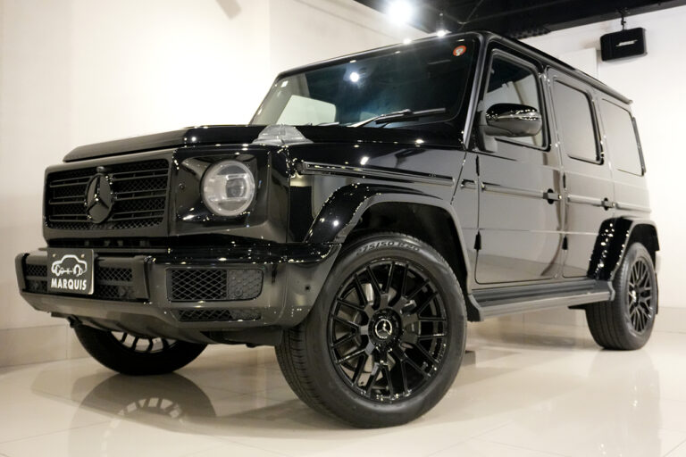 2023年式 メルセデスベンツ G400d ダークブラック Gmanufakturプログラム AMGライン オブシディアンブラック MQ4116　