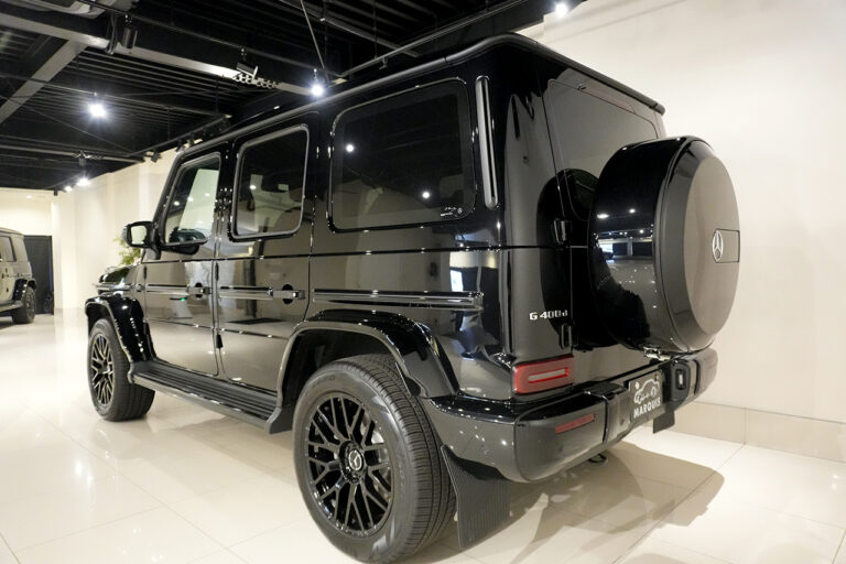 2023年式 メルセデスベンツ G400d ダークブラック Gmanufakturプログラム AMGライン オブシディアンブラック MQ4116　