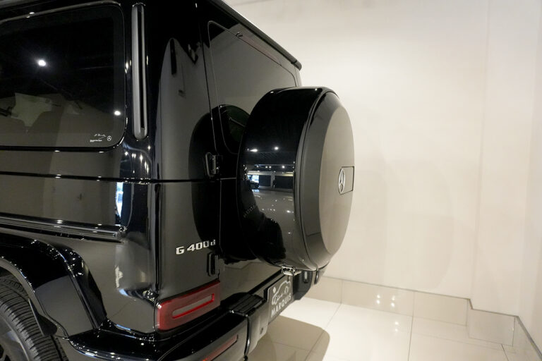 2023年式 メルセデスベンツ G400d ダークブラック Gmanufakturプログラム AMGライン オブシディアンブラック MQ4116　