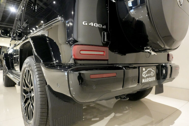 2023年式 メルセデスベンツ G400d ダークブラック Gmanufakturプログラム AMGライン オブシディアンブラック MQ4116