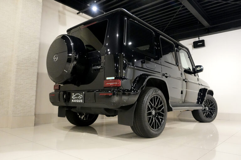2023年式 メルセデスベンツ G400d ダークブラック Gmanufakturプログラム AMGライン オブシディアンブラック MQ4116　